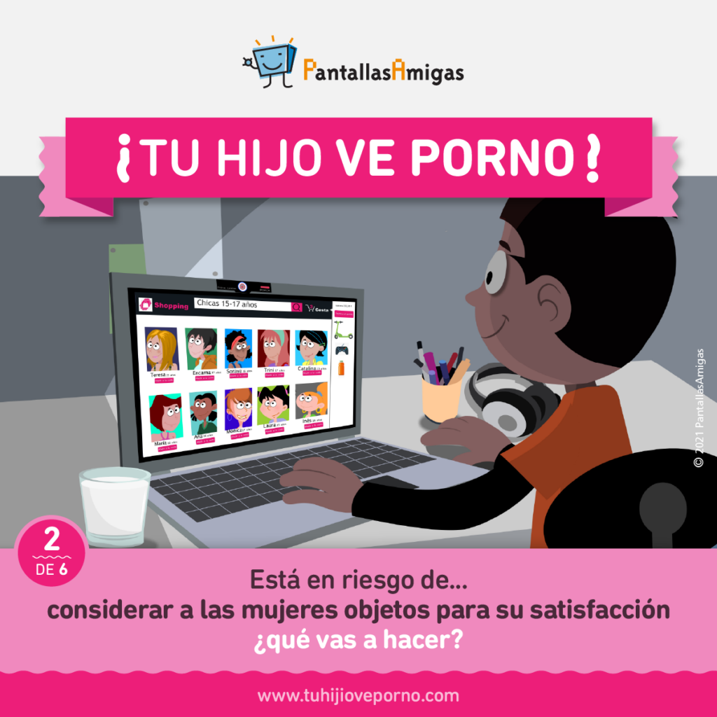 riesgos del consumo de pornografía en la adolescencia