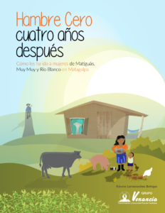 Hambre cero y su impacto en las mujeres nicaragüenses cuatro años despúes